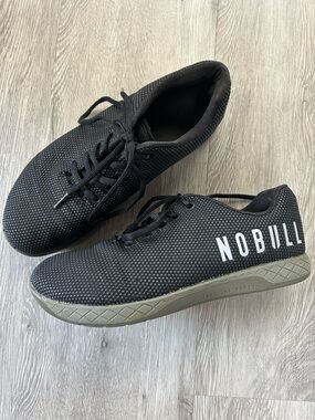 Nobull Shoes SuperFabric Black Outwork Trainers Athletic Sneakers